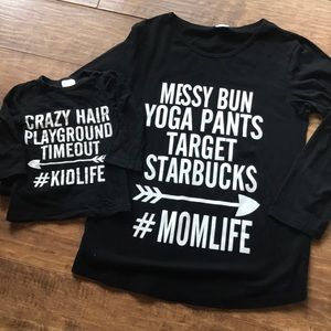 Mommy & Me #Kidlife & #Momlife Set